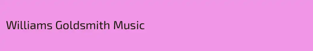 Williams Goldsmith Music